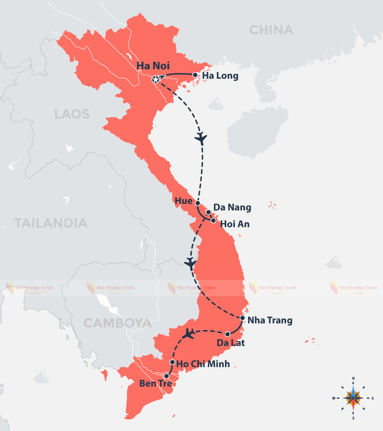 CIRCUITO VIETNAM POR COMPLETO