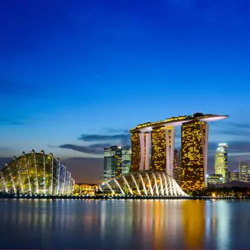 Visitas de los destacados de Singapur