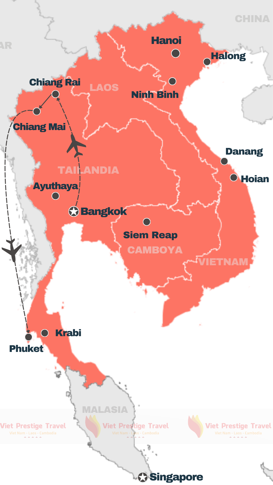 VIAJE CLÁSICO EN TAILANDIA 10 DÍAS