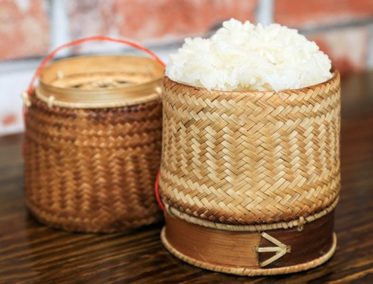 Arroz pegajoso de Laos