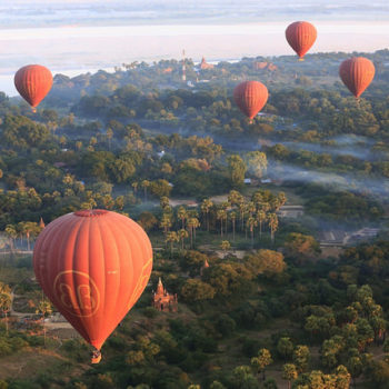 Bagan - viaje en globo