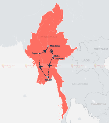 VIAJE CLÁSICO POR BIRMANIA