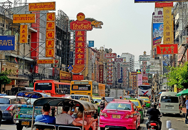 barrio chino bangkok tailandia