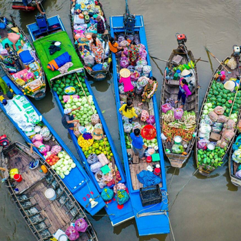 Ho Chi Minh - Mercado Flotante 