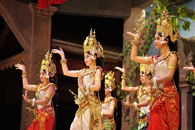 viaje sudeste asiatico apsara danza camboya