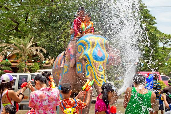 La fiesta del Agua de Laos