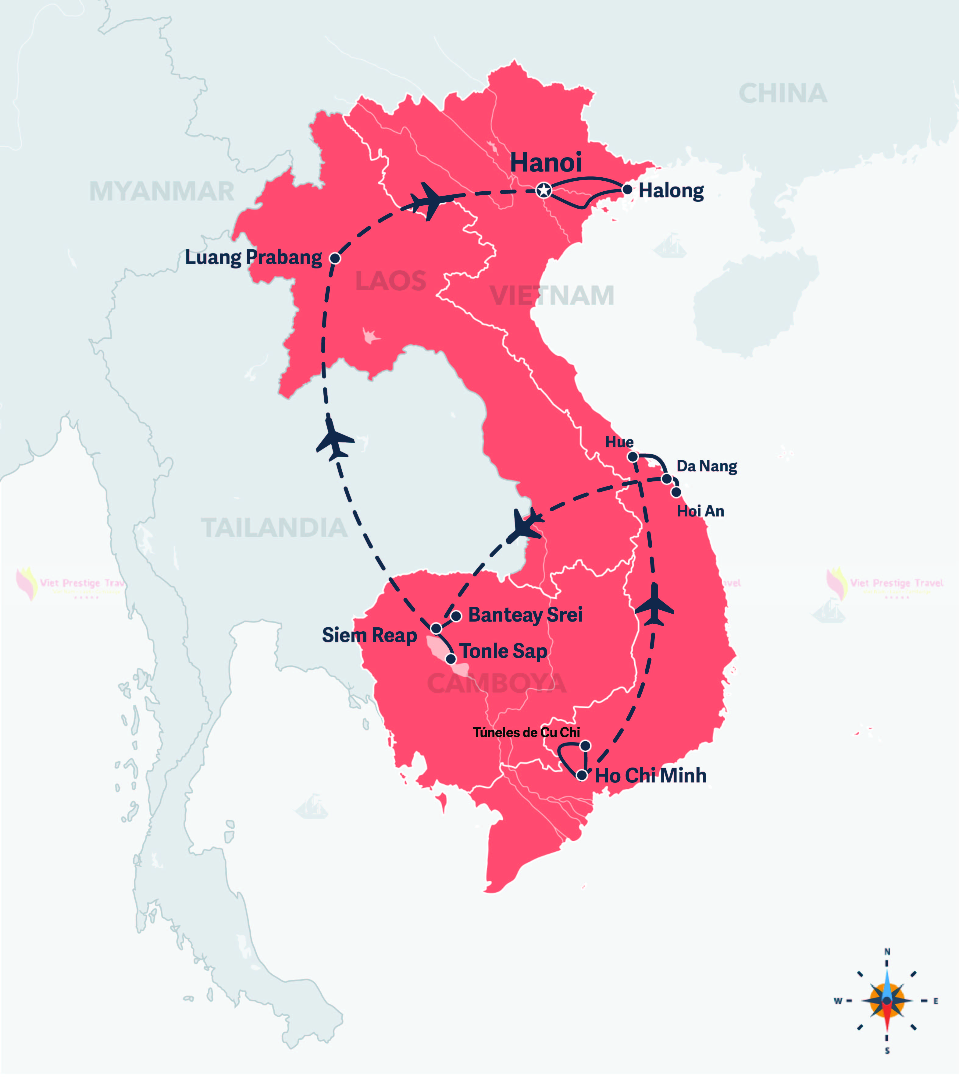 RUTA DE LOS PATRIMONIOS DE INDOCHINA