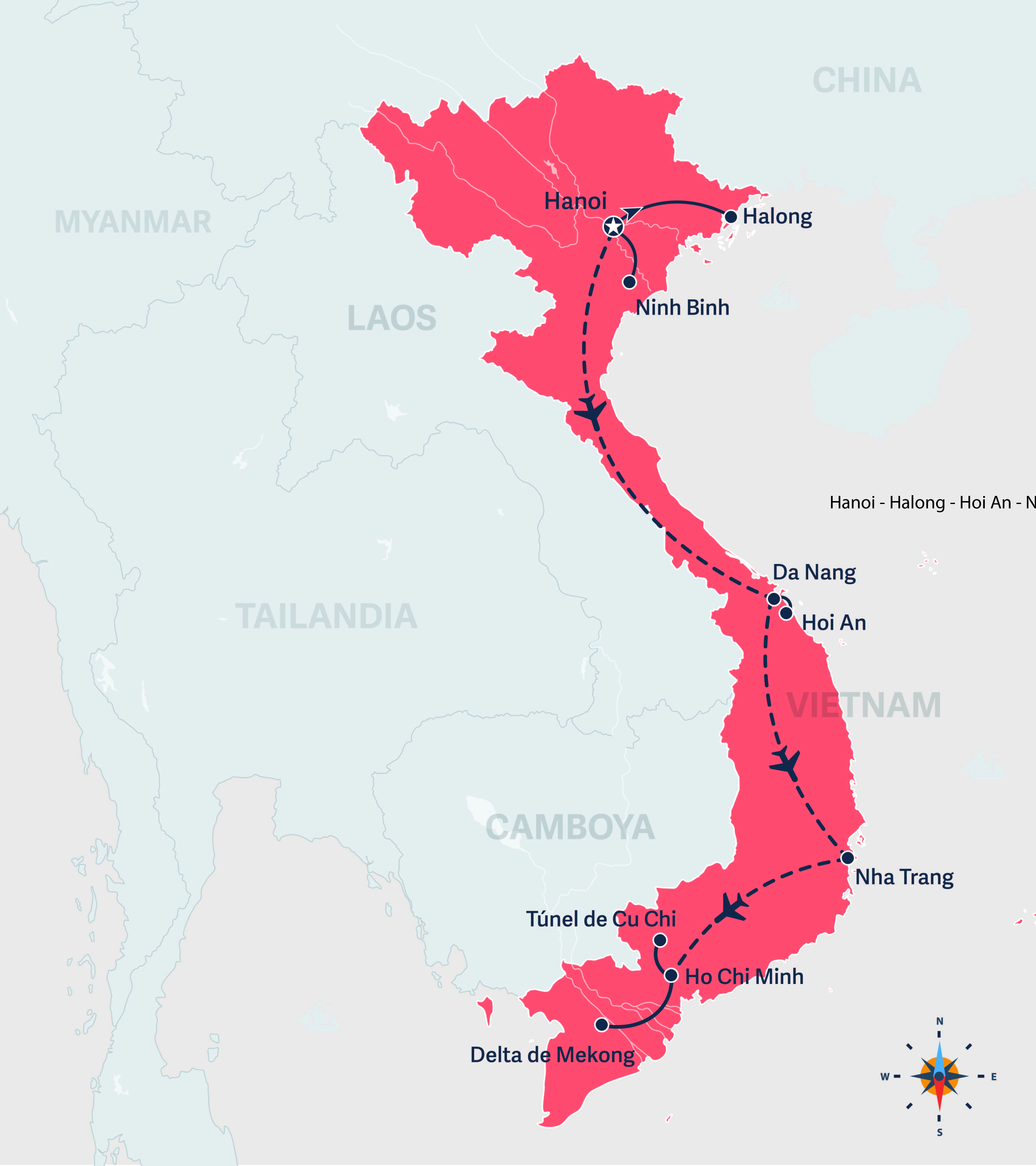 VACACIÓN INCREÍBLE EN VIETNAM CON PLAYA