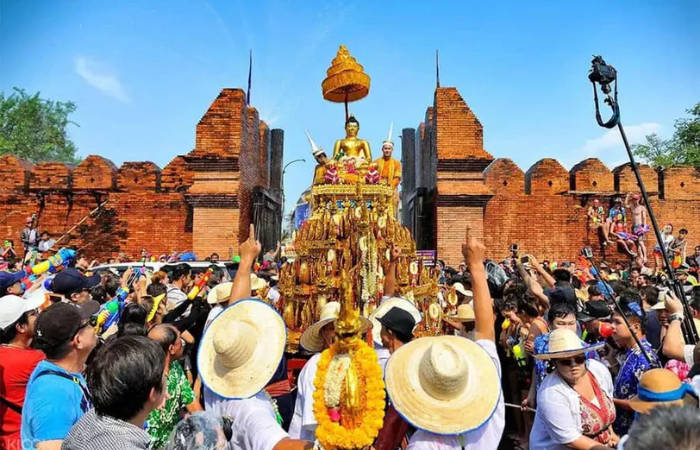 Festival Songkran en Chiang Mai