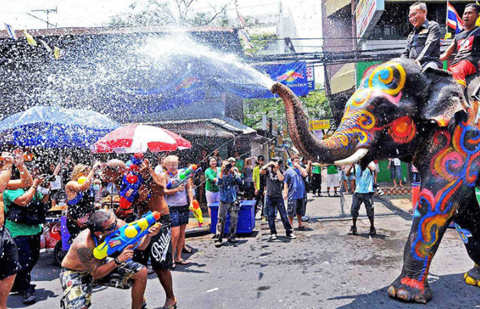 Festival Songkran en Phuket