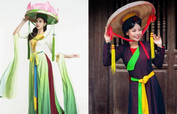 Ao Tu Than era la vestimenta tradicional de las mujeres comunes del norte de Vietnam